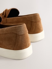 Tan Brown Casual Rope Loafers - Image 3 of 5