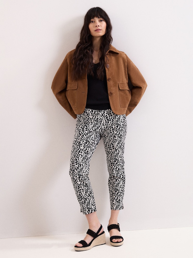Phase Eight Black Carmella Trousers - Image 1 of 6 Phase Eight Black Carmella Trousers - Image 1 of 6