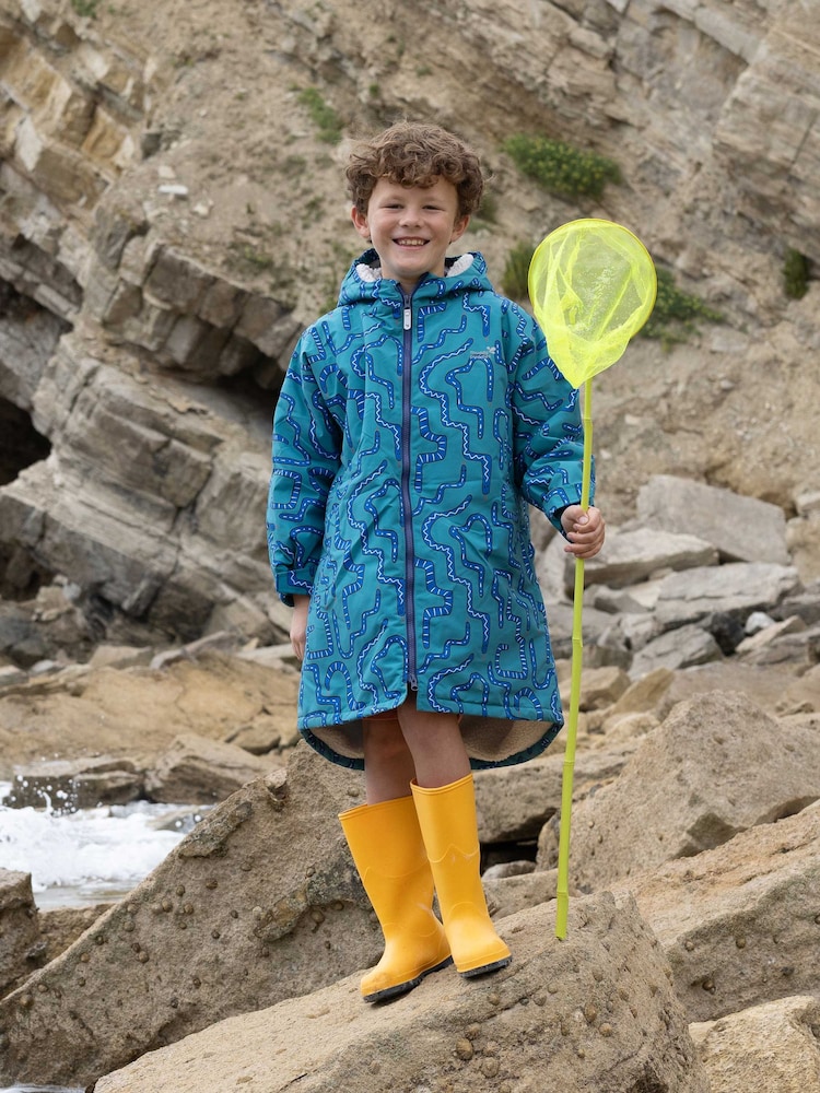 ירוק - Muddy Puddles עליונית-חלוק החלפה חסינת מים - תמונה 1 מתוך 7