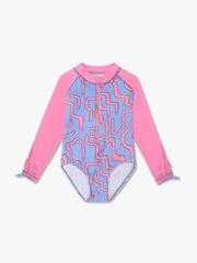 ピンク - Muddy Puddles UV 保護 スイムスーツ - 画像 3 / 5