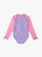 ピンク - Muddy Puddles UV 保護 スイムスーツ - 画像 4 / 5