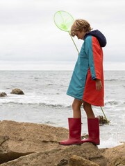 כחול  - Muddy Puddles עליונית-חלוק החלפה חסינת מים - תמונה 2 מתוך 7