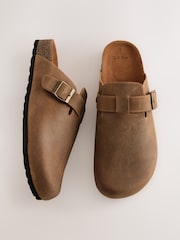 Tan Brown Casual Mules - Image 1 of 4