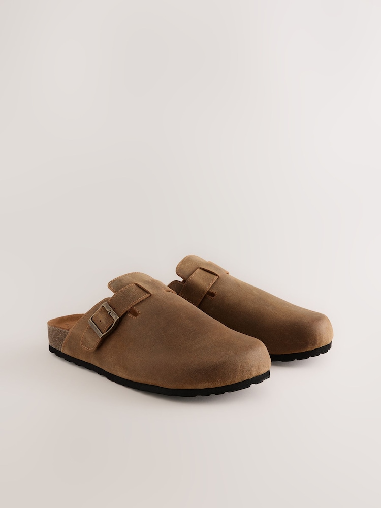 Tan Brown Casual Mules - Image 2 of 4
