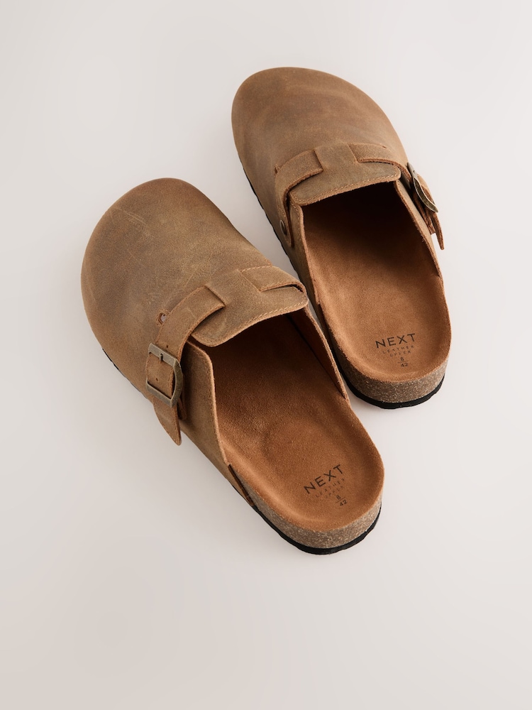 Tan Brown Casual Mules - Image 4 of 4