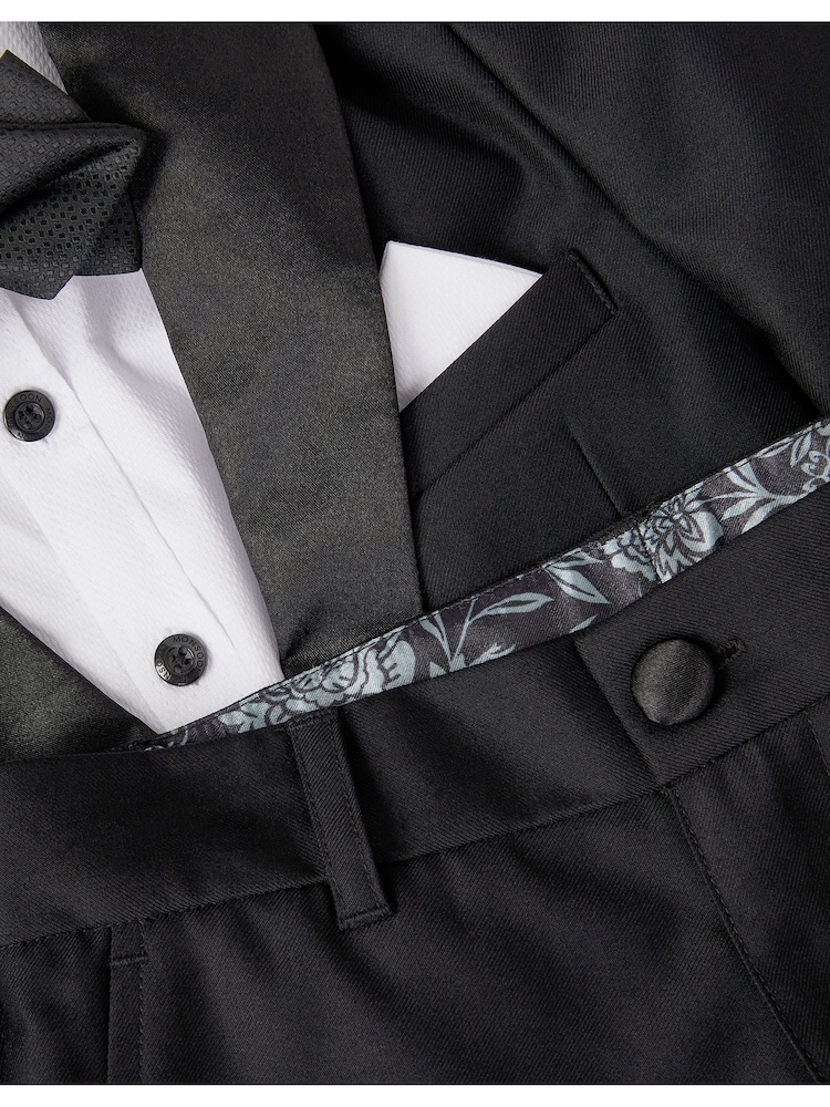 Monsoon Black Luca Tuxedo with Bow Tie 4-Piece - Image 5 of 5 Monsoon Black Luca Tuxedo with Bow Tie 4-Piece - Image 5 of 5
