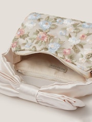 Monsoon Floral Embroidered Bow Strap Bag - صورة 3 من 4