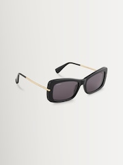 Max Mara Black Acetate Sunglasses - Image 1 of 1