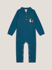 Monsoon strikket sparkebukse til nyfødt hund - Bilde 1 av 3