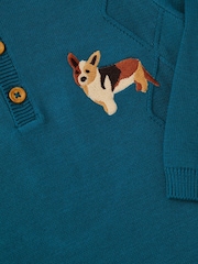 Monsoon strikket sparkebukse til nyfødt hund - Bilde 3 av 3