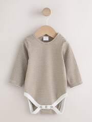 Neutral Plain Cord Dungaree and Bodysuit Baby Set (0mths-2yrs) - Image 2 of 6