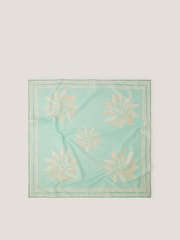 Monsoon Blue Sunnie Square Printed Scarf - Image 1 of 2
