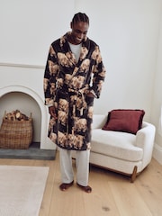 Grey Hamish the Highland Cow Cosy Dressing Gown - Image 2 of 12