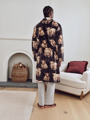Grey Hamish the Highland Cow Cosy Dressing Gown - Image 6 of 12