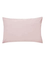Helena Springfield Set of 2 Blush Easy Care Oxford Pillowcases - Image 3 of 3