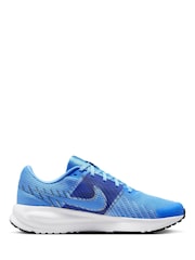 Estilo universitario en azul - Zapatillas para correr Run Defy Road de Nike - Imagen 2 de 10