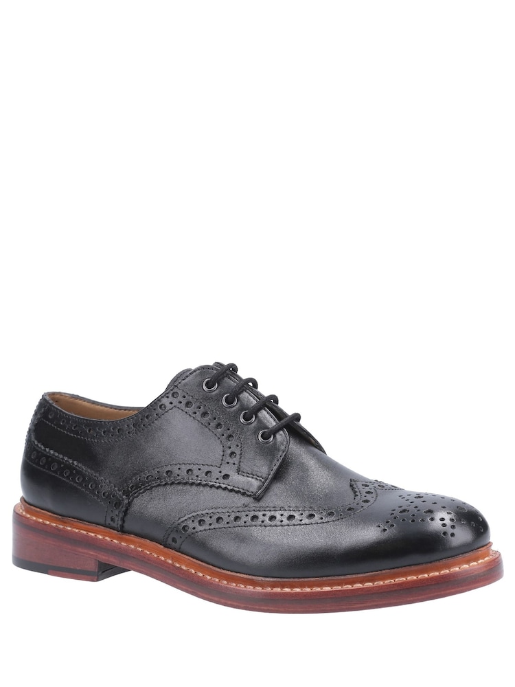 Cotswolds Quenington Leather Goodyear Welt Black Shoes - Image 2 of 4