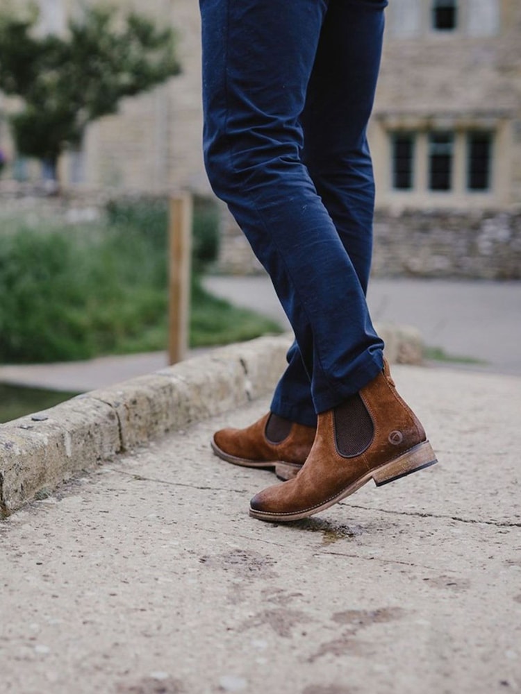 Cotswolds Corsham Chelsea Brown Boots - Image 2 of 3