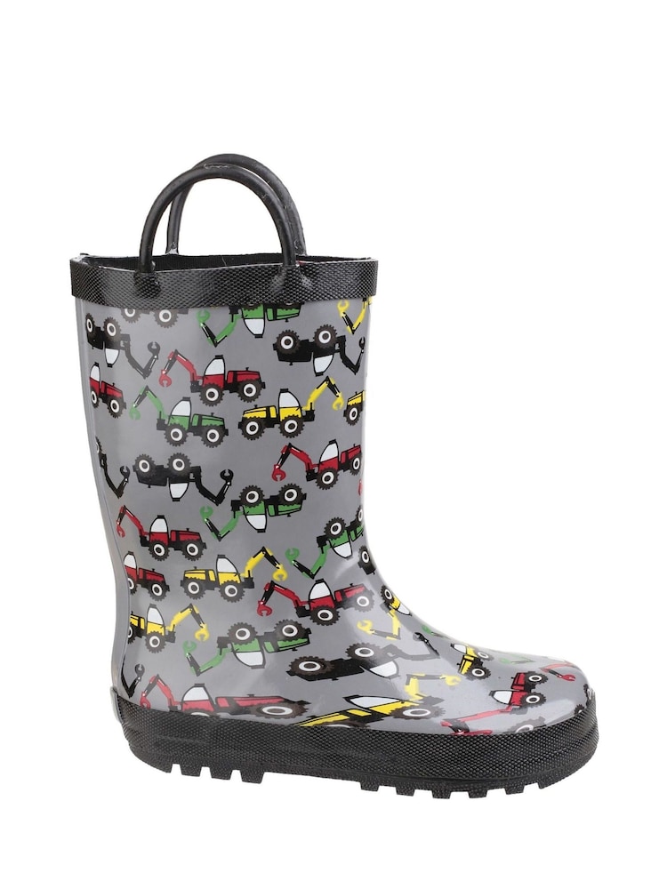 Cotswolds Grey Puddle Waterproof Pull On Boots - Image 1 of 5