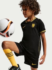 Nike Black Chelsea FC 2026/27 Stadium Away  Football Kit 3 Piece - Image 5 of 12