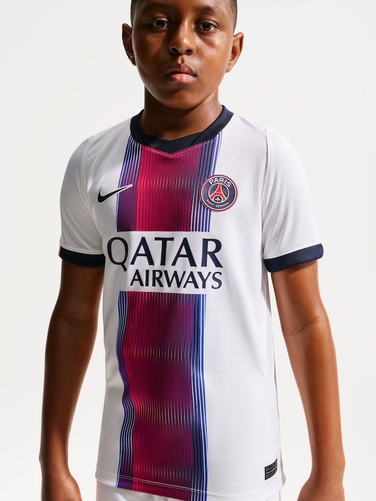Nike Paris Saint-Germain Youth Dri-FIT Short-Sleeve Away Stadium football Jersey - Εικόνα 2 από 7
