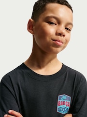 Nike Black FC Barcelona Premier Graphic T-Shirt - Image 5 of 5