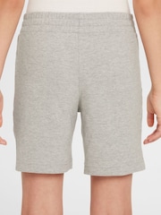 Nike Grey Heather Sportswear Club Shorts - Image 4 of 9