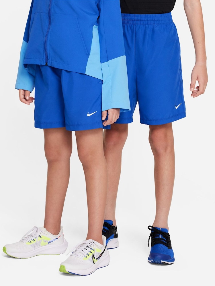 Nike Royal Blue Dri-FIT Multi Training Shorts - Image 1 of 8 Nike Royal Blue Dri-FIT Multi Training Shorts - Image 1 of 8