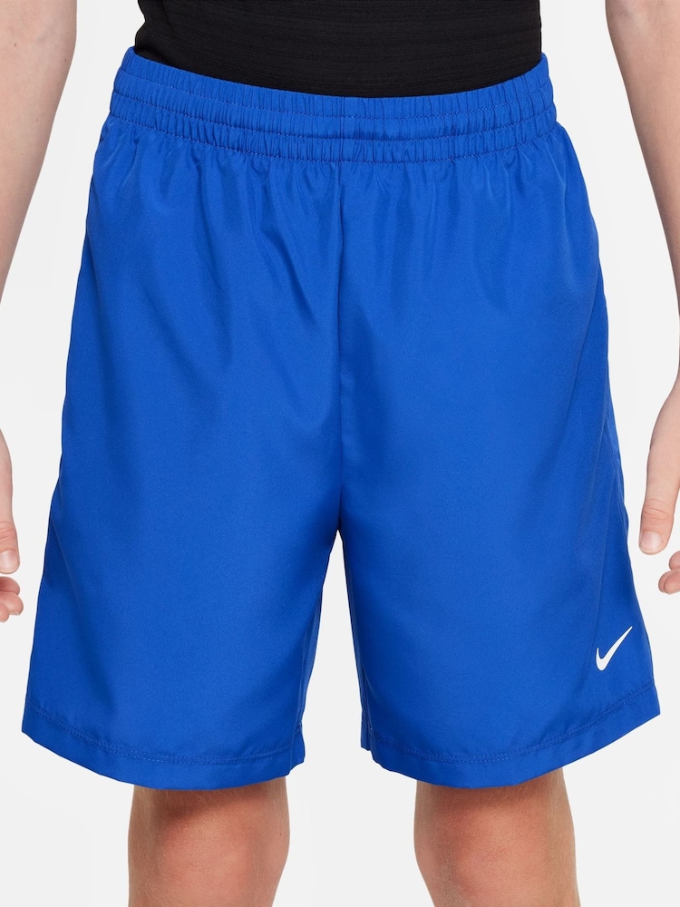 Nike Royal Blue Dri-FIT Multi Training Shorts - Image 2 of 8 Nike Royal Blue Dri-FIT Multi Training Shorts - Image 2 of 8