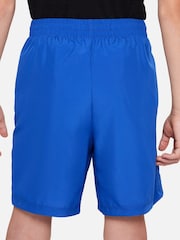 Nike Royal Blue Dri-FIT Multi Training Shorts - Image 3 of 8