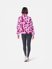 Gym + Coffee Dark Pink Snap Polar Fleece - Image 2 of 6