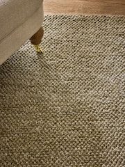 Sage Green Bobble Effect Rug - Image 3 of 5