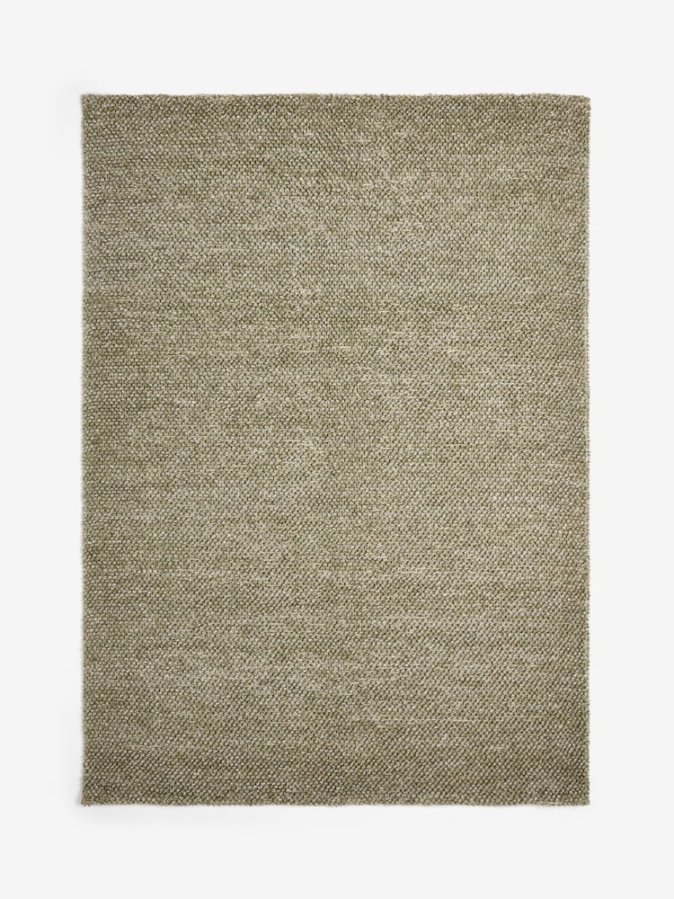 Sage Green Bobble Effect Rug - Image 5 of 5 Sage Green Bobble Effect Rug - Image 5 of 5
