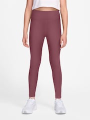 Nike Pink Smoke MAVN Dri-FIT HighRise Leggings - Image 1 of 3