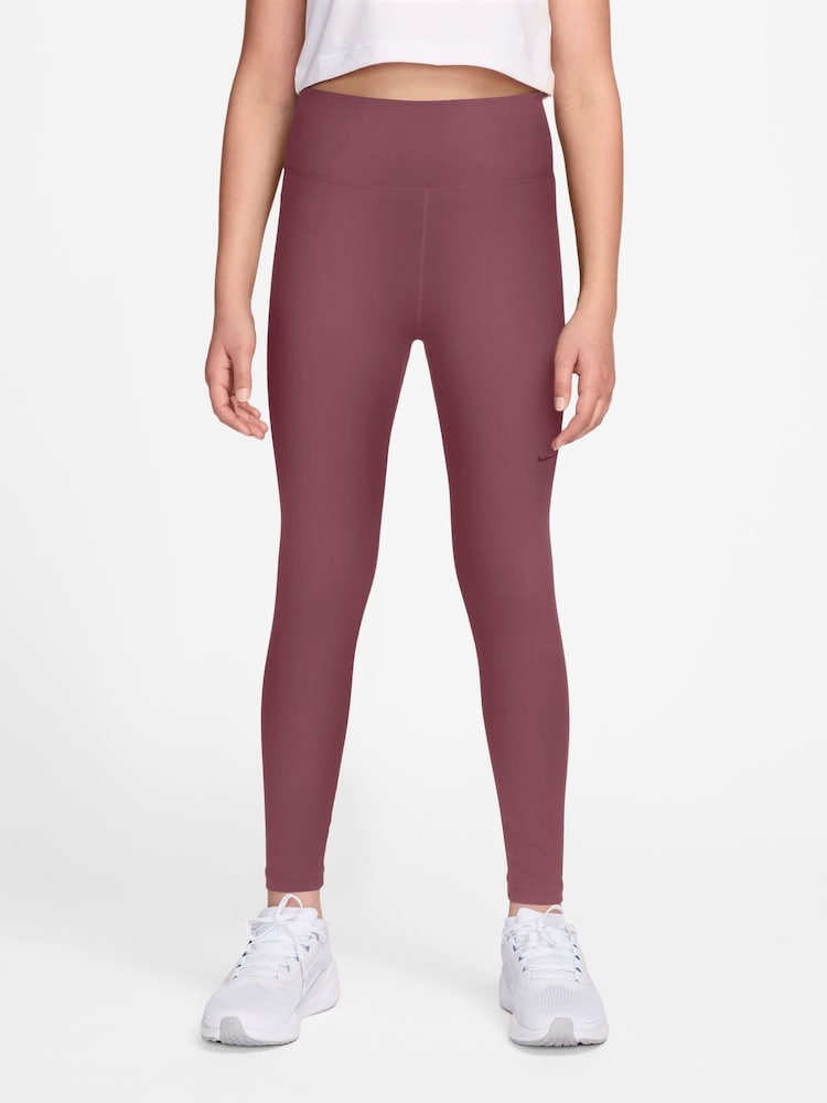 Nike Pink Smoke MAVN Dri-FIT HighRise Leggings - Image 1 of 3