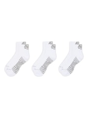 Nike White/Black Everyday Elevated Sport Ankle Socks 3 Pack - Image 2 of 4
