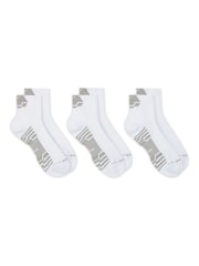 Nike White/Black Everyday Elevated Sport Ankle Socks 3 Pack - Image 3 of 4