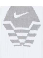 Nike White/Black Everyday Elevated Sport Ankle Socks 3 Pack - Image 4 of 4