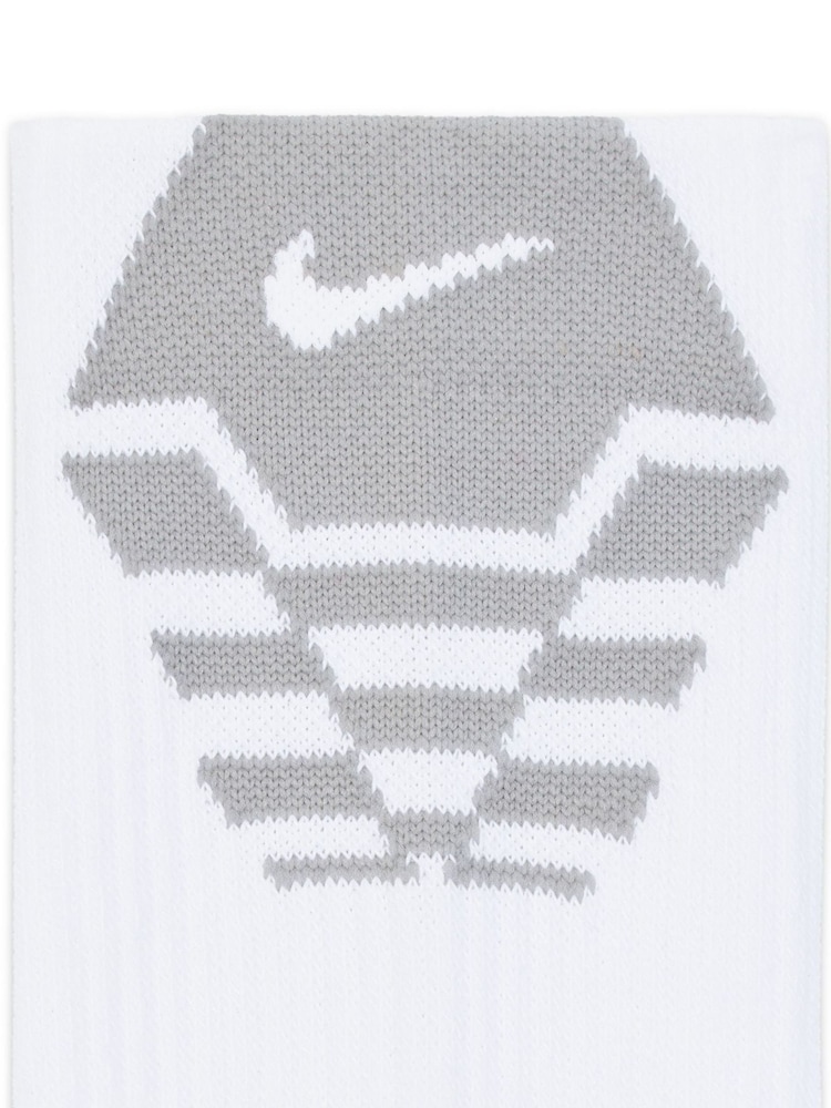 Nike White/Black Everyday Elevated Sport Ankle Socks 3 Pack - Image 4 of 4