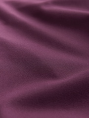 Plum Purple Ultimate Comfort Cross Front High Waist Sports Leggings - Image 7 of 7