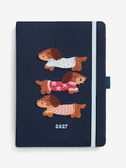 Navy Sausage Dogs 2027 A5 Planner Diary - Image 1 of 1