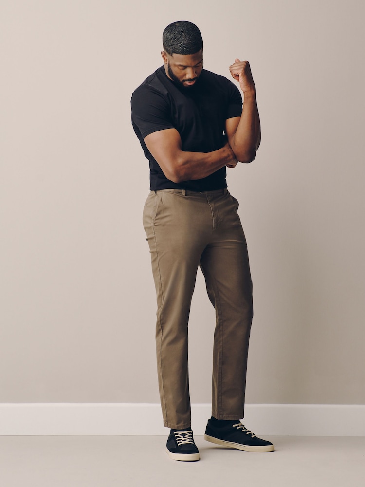 Black Motionflex Muscle Fit T-Shirt - Image 2 of 9