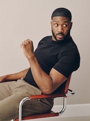 Black Motionflex Muscle Fit T-Shirt - Image 5 of 9