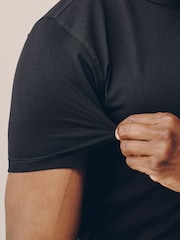 Black Motionflex Muscle Fit T-Shirt - Image 6 of 9