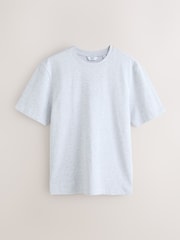 Blue/Grey Marl/Orange Regular Fit T-Shirts 3 Pack - Image 5 of 9
