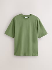 Pink/Green/Teal Blue - تلبيس قياسي - حزمة من 3 تيشرتات - Image 2 of 6