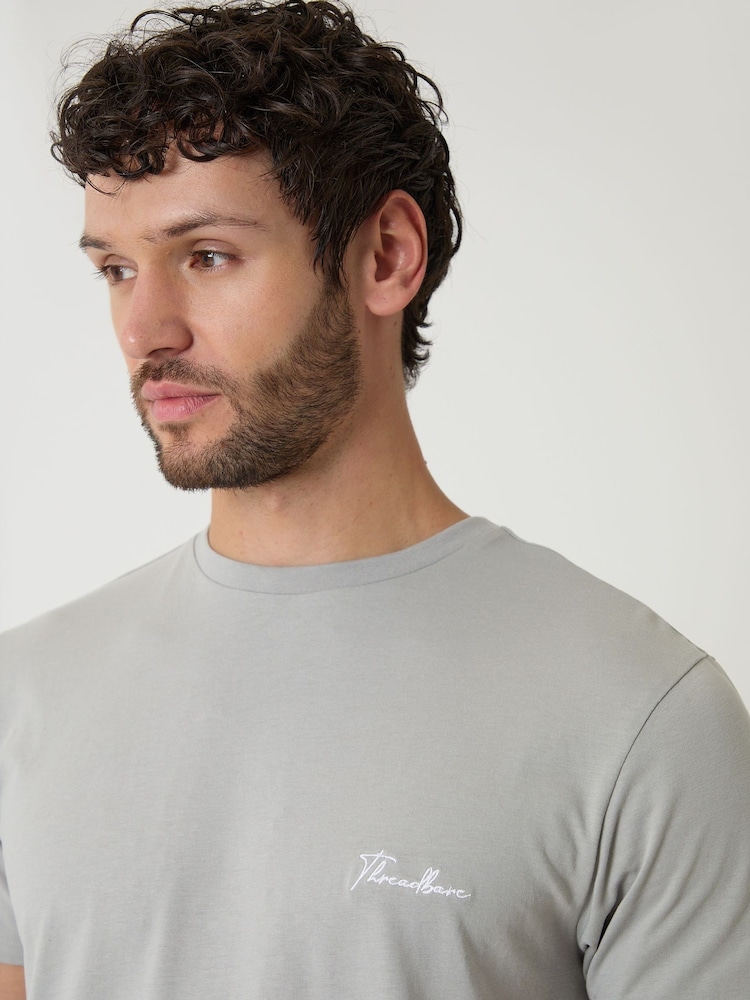 Threadbare Grey Pyjamas Set - Image 4 of 4