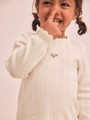 Pink Pointelle Jogger Pyjamas 2 Pack (9mths-12yrs) - Image 7 of 14