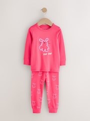 Pink/Blue Snuggle Pyjamas 3 Pack (9mths-12yrs) - Image 11 of 15