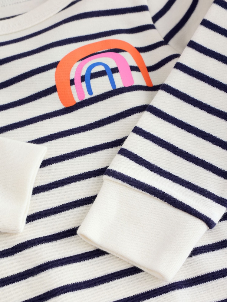 Pink/Blue Snuggle Pyjamas 3 Pack (9mths-12yrs) - Image 15 of 15
